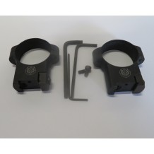 CZ Brno/Tikka 14-16mm dovetails  30mm high rings matte black